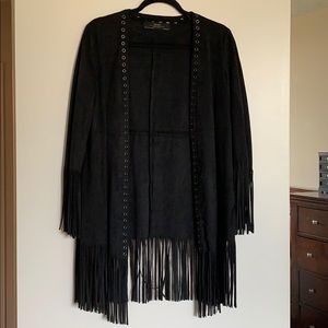 Zara Fringe Jacket